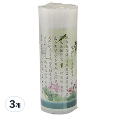 반야심경 절향 불교 사찰 선향 양초 기도 소원 성취 제사 제수 법당 무속 부적, 3개