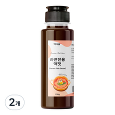 백미담 라면액젓 라면육수 미니액젓, 2개, 230g