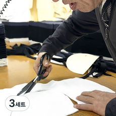 후암마켓 고급재단가위+쪽가위 세트 절삭력좋은 장인가위 SV, 11호, 3세트