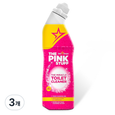 핑크스터프 미라클 토일렛 클리너750ml x1개, 750ml, 3개