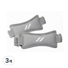 슬림형 충격흡수 무릎보호대, 블랙, 3개