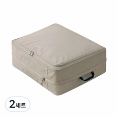 아멘코 다용도 이불 패딩 대용량 압축 파우치, 2세트, 1개입