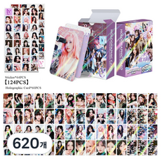 아이브 IVE 장원영 스페셜 에디션 REVIVE+ 홀로그램 포카 124장 홀로그램 포카 60장 스티커 64장 도무송 다꾸 선물용, 620개, 비 올라잇(Be Alright)