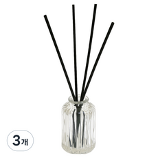 블랙디퓨저스틱 블랙섬유스틱 (두께 4mm 길이25cm), 100개입, 3개, 블랙