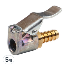 슈레더 에어척 집게형 타이어 공기주입기용 프랑스산 HL-3459, 5개