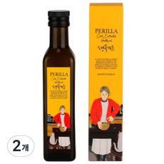 몰리나 국산 냉압착 생들기름, 2개, 250ml