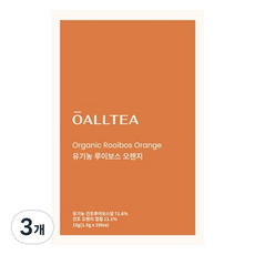 뉴올티 유기농 허브티 루이보스 오렌지, 3개, 10개입