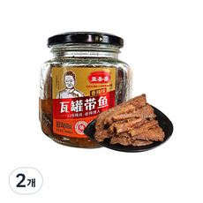 (배터짐)야성 항아리 향라 갈치조림 중국 생선 통조림, 2개, 180g