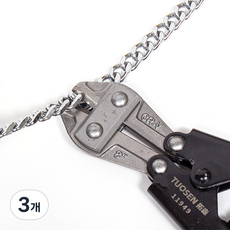 ZIO-BIZ 소형 강력 절단기 고탄소강 220mm 그린 / 와이어 케이블 철근 철사 볼트 금속 좌물쇠 열쇠 절단기 절단 컷팅 컷팅기 커팅기 커터 커터기 절곡기, 3개