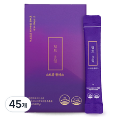 [딥트 3일] 스트롱 플러스 대용량(체지방감소/배변활동원활), 5g, 45개