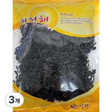 완도 청정해역 신선하고 국물 진한 간편 조리용 자른미역 건미역, 3개, 100g