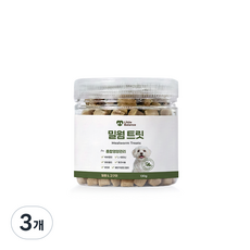 리틀밸런스 밀웜 영양 트릿 노즈워크 훈련용 교육용 보상 200g 1개, 3개
