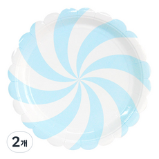 피플스파티 파티접시 롤리팝 23cm, 18개, 2개