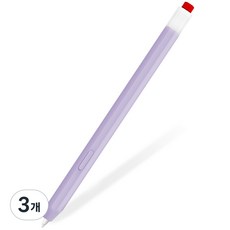 S펜 헥사슬리브 실리콘 케이스 갤럭시탭 S11 S11 울트라 호환, 3개, 갤럭시탭S11/울트라 S펜 - 라벤더
