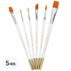 킵스마일링 시토닉 유화 아크릴화 붓 6종, 5세트