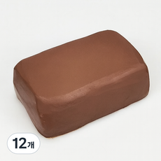 숲인더시티 공예 유점토 소프트 500g, 퍼플 샌드클레이, 12개