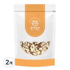 한끼공간 햇 아몬드슬라이스, 2개, 1kg