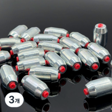 라인 보호 쿠션 장착 국산 강철 구멍추 대용량, 3개, 15개입