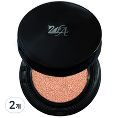 [면세점 브랜드] 투라 토닝 블랙 쿠션 팩트, 블랙 21호, 2개