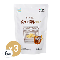 오븐에 직접구운 수제 두부과자, 110g, 6개 110g, 6개