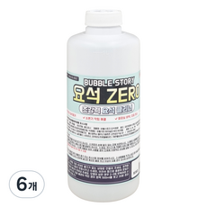 버블 스토리 요석제거제 변기세정제 변기청소세제 소변기 찌든때 클리너, 6개, 1L