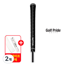 골프프라이드 투어랩2G TWPS-60R 블랙 골프그립 교체용품 증정, 2개, 단일