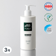 퓨어루 데일리 유아 로션, 3개, 300ml