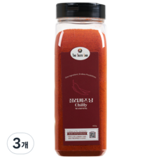 더테이스트랩 칠리 파우더 시즈닝, 3개, 450g