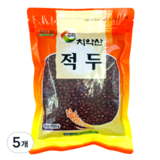 [농협] 국산 적두 (팥), 5개, 500g
