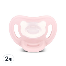 더블하트 올실리콘 통잠 쪽쪽이 소프트버디 스윗드림 스윗핑크(M/3개월~), M(3개월~), 스윗핑크, 2개