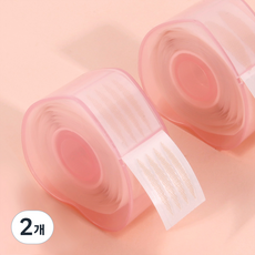 AB002 리필 하트 롤 메쉬 쌍꺼풀 테이프 단품 예쁜 쌍수 효과 눈매라인, 2개, 리필하트롤메쉬쌍꺼풀테이프 슬림형