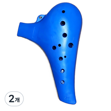 명창 실버스타오카리나 (핑크색)알토C, 2개, 블루, 명창 오카리나