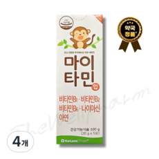 마이타민 업 멀티비타민 어린이영양제 약국정품, 100g, 4개