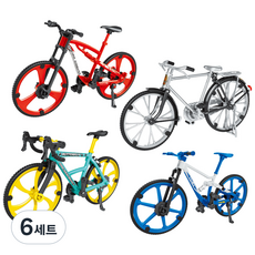 토이즈데이 4D 자전거 프라모델 만들기 키트 4종, 6세트