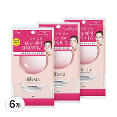 비페스타 미셀라 클렌징 시트 모이스트, 10매입, 6개