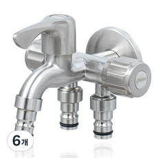 리보니아 스텐 세갈래 수도꼭지, 6개
