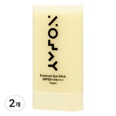노웨이 에세럼 비건 선스틱 SPF50+ PA++++, 2개, 17.5g