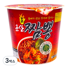 군산원예농협 군산불짬뽕 컵라면 6개입, 3박스