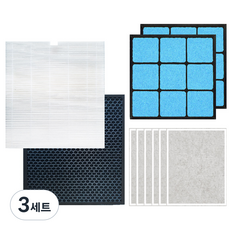 웅진공기청정기호환필터 AP-1008 AP-1007 AP-0807 AP-1004 AP-, 3세트, 3)AP-0807DH