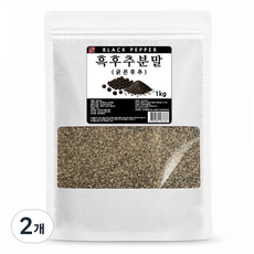 오케이 굵은후추 후레이크 흑후추, 2개, 1kg