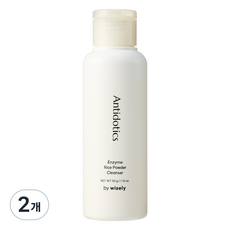 와이즐리 모공 각질케어 효소 쌀가루 파우더 클렌저, 50g, 2개