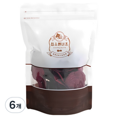 [칩스앤너츠] 비트루트칩, 120g, 6개