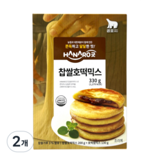 하나로굿 찹쌀호떡믹스, 2개, 330g