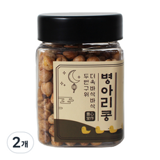 풍심당 두번 구운 병아리콩 저당간식 회사 간식 건강간식, 120g, 2개