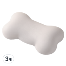 워키즈 젤 마우스 손목 받침대 팜레스트, 3개, 화이트