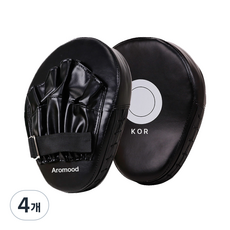 에이무드 견고한 복싱 펀치 미트 2P, 블랙, 4개