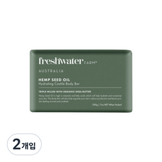 프레쉬워터팜 헴프시드 바디바, 200g, 2개입