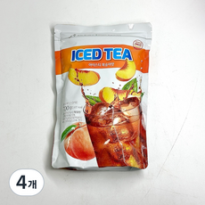 다음 아이스티 후레쉬 복숭아향 700g 에이드 분말, 1개입, 4개