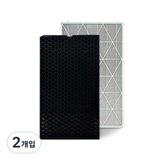 삼성 큐브 공기청정기 필터 CFX-J170D 무풍 비스포크 호환 필터, 2개, 프리미엄골드