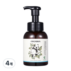 [유기농/비건] 오가본 씨앗품은 신생아 보습 순한 엉덩이 클렌저 300ml (기저귀 발진/약산성 거품), 4개, 280ml